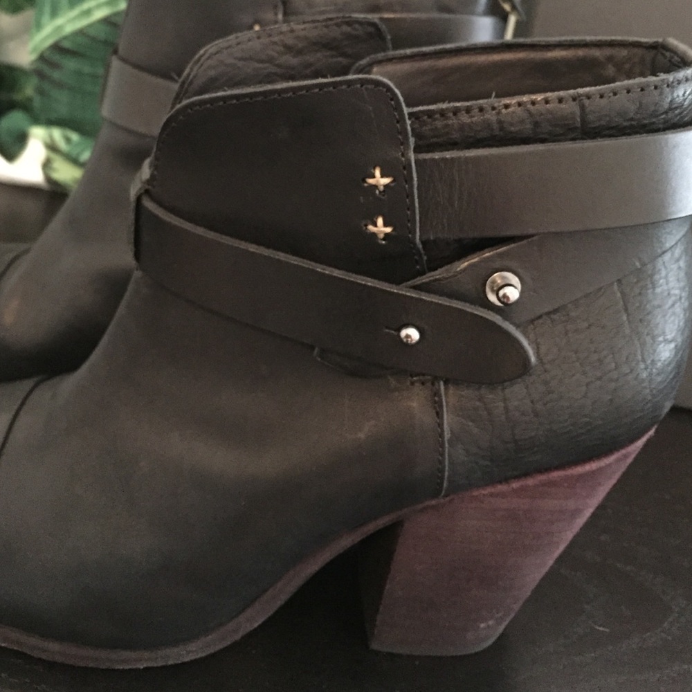 Rag & Bone Harrow Boot Authentic In Black Size 38. - image 4